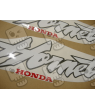STICKERS SET HONDA CB600F HORNET YEAR 2001 BLUE VERSION