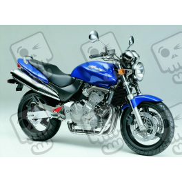 STICKERS SET HONDA CB600F HORNET YEAR 2001 BLUE VERSION