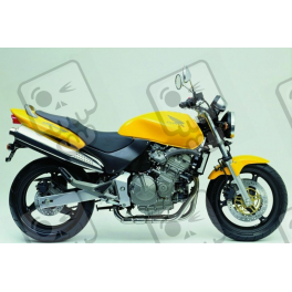 STICKERS SET HONDA CB600F HORNET YEAR 2002 VERSION AMARILLO