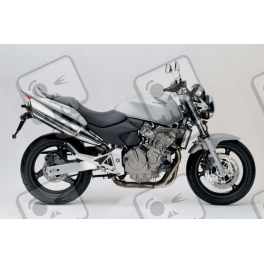 STICKERS SET HONDA CB600F HORNET YEAR 2005 SILVER VERSION