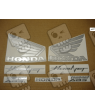 STICKERS SET HONDA CB600F HORNET AÑO 2011 VERSION NEGRO