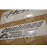 STICKERS SET HONDA CB600F HORNET AÑO 2011 VERSION NEGRO