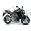 STICKERS SET HONDA CB600F HORNET AÑO 2011 VERSION NEGRO (Producto compatible)