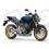 STICKERS SET HONDA CB600F HORNET AÑO 2013 VERSION AZUL (Producto compatible)