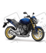 STICKERS SET HONDA CB600F HORNET AÑO 2013 VERSION AZUL