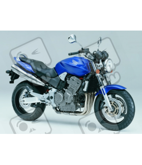 STICKERS SET HONDA CB900F HORNET YEAR 2005 BLUE VERSION (Kompatibles Produkt)