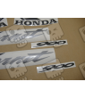 STICKERS SET HONDA CB900F HORNET AÑO 2006 VERSION PLATA