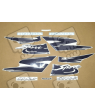 STICKER SET HONDA CB 500S AÑO 1998 VERSION NARANJA