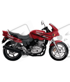 STICKER SET HONDA CB 500S YEAR 1999 RED VERSION (Compatible Product)