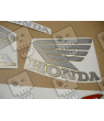 STICKER SET HONDA CB 600S AÑO 2003 VERSION PLATA