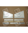 STICKER SET HONDA CBF 500 YEAR 2005 BLACK VERSION