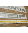 STICKER SET HONDA CBF 500 AÑO 2005 VERSION NEGRO