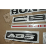 STICKER SET HONDA CBF 600N AÑO 2006 VERSION AZUL CLARO