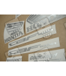 STICKER SET HONDA CBF 1000 YEAR 2010 BLACK VERSION