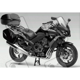 STICKER SET HONDA CBF 1000 AÑO 2010 VERSION NEGRO