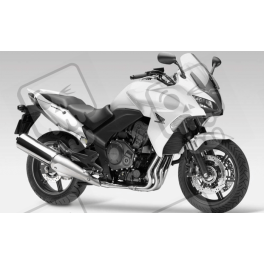 STICKER SET HONDA CBF 1000 AÑO 2010 VERSION BLANCO