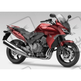 STICKER SET HONDA CBF 1000 AÑO 2012 VERSION BURDEOS