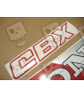 STICKER HONDA CBX 750F AÑO 1986 VERSION NEGRO
