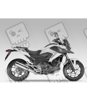 STICKER HONDA NC750X YEAR 2015 WHITE VERSION (Compatible Product)