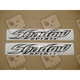 STICKER DEPOSITO HONDA SHADOW SPIRIT NEGRO