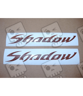 TANK STICKER HONDA SHADOW LEATHER LOOK (Compatible Product)