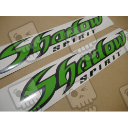 STICKER DEPOSITO HONDA SHADOW VERDE LIMA
