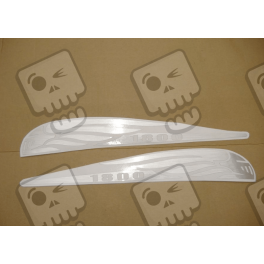 TANK STICKER HONDA VTX 1300 ALUMINIO CEPILLADO