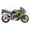 STICKER SET KAWASAKI ZX-6R AÑO 2000 VERDE (Producto compatible)