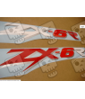 STICKER SET KAWASAKI ZX-6R AÑO 2003 NEGRO