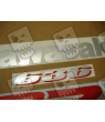 STICKER SET KAWASAKI ZX-6R AÑO 2003 NEGRO