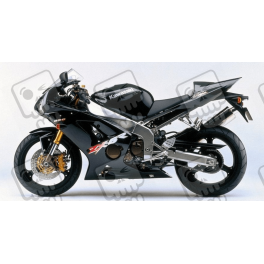 STICKER SET KAWASAKI ZX-6R AÑO 2003 NEGRO