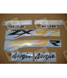 STICKER SET KAWASAKI ZX-6R AÑO 2003 AZUL