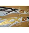 STICKER SET KAWASAKI ZX-6R AÑO 2003 AZUL
