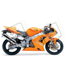 STICKER SET KAWASAKI ZX-6R AÑO 2004 NARANJA