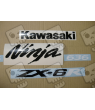 STICKER SET KAWASAKI ZX-6R AÑO 2005 VERDE