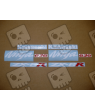 STICKER SET KAWASAKI ZX-6R AÑO 2005 GRIS