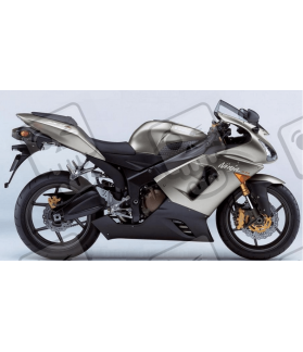 STICKER SET KAWASAKI ZX-6R AÑO 2005 GRIS