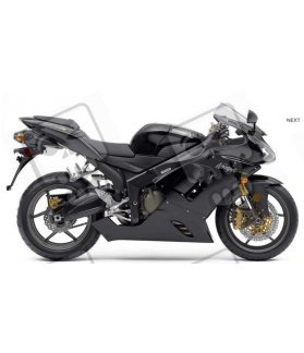 STICKER SET KAWASAKI ZX-6R AÑO 2006 BLACK