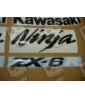 STICKER SET KAWASAKI ZX-6R AÑO 2007 NARANJA