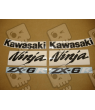 STICKER SET KAWASAKI ZX-6R AÑO 2007 ROJO