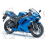 STICKER SET KAWASAKI ZX-6R AÑO 2008 AZUL (Producto compatible)