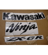 STICKER SET KAWASAKI ZX-6R AÑO 2010 ROJO