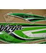 STICKER SET KAWASAKI ZX-6R AÑO 2011 GREEN