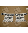 STICKER SET KAWASAKI ZX-6R AÑO 2011 BLANCO