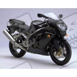ADHESIVOS KIT KAWASAKI ZX-9R 1999 NEGRO
