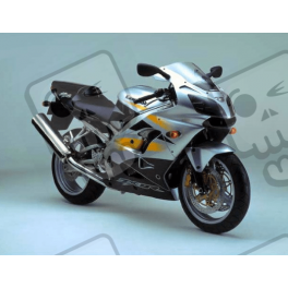 STICKERS KIT KAWASAKI ZX-7R 2002 SILVER