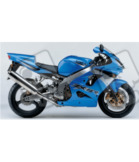 ADHESIVOS KIT KAWASAKI ZX-9R 2003 AZUL PLATA (Producto compatible)