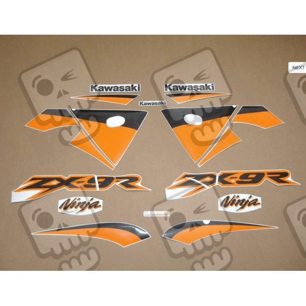 STICKER SET KAWASAKI ZX-9R