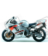 STICKERS KIT KAWASAKI ZX-9R 2003 SILVER ORANGE
