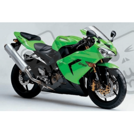 ADHESIVOS KIT KAWASAKI ZX-9R 2004 VERDE